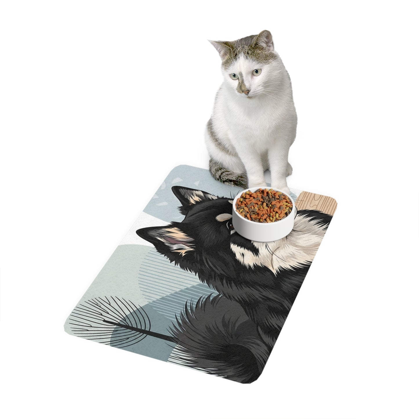 Pet Food Mat (12x18) - Swedish Lapphund