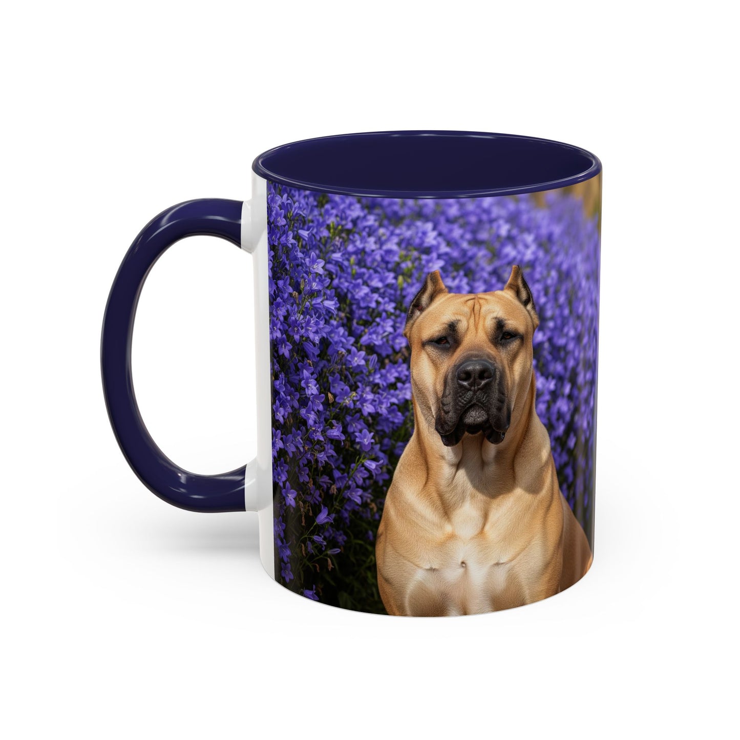 Taza con detalles de Presa Canario: el regalo perfecto para los amantes de los perros