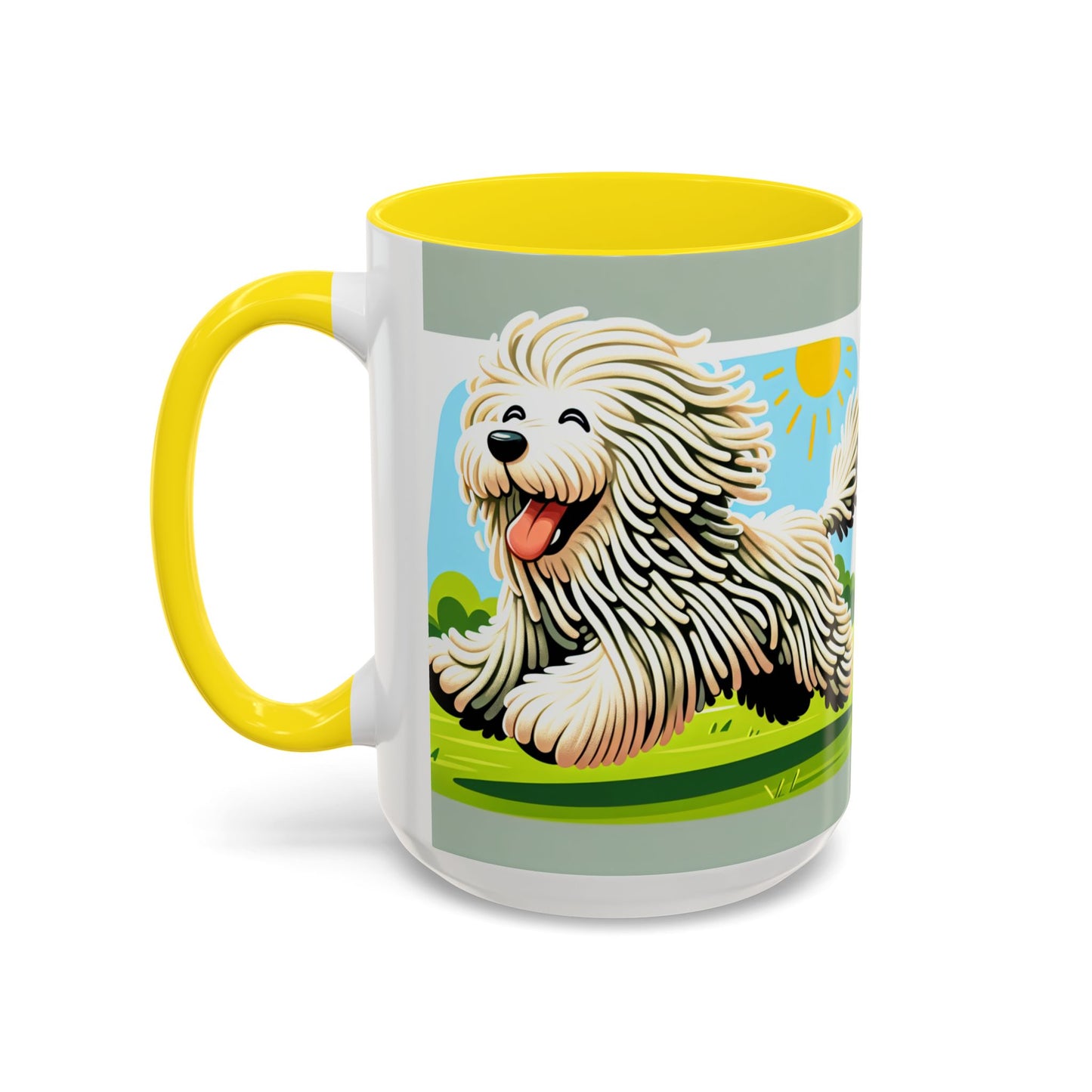 Mug Komondor Accent - Le cadeau idéal pour les amoureux des chiens