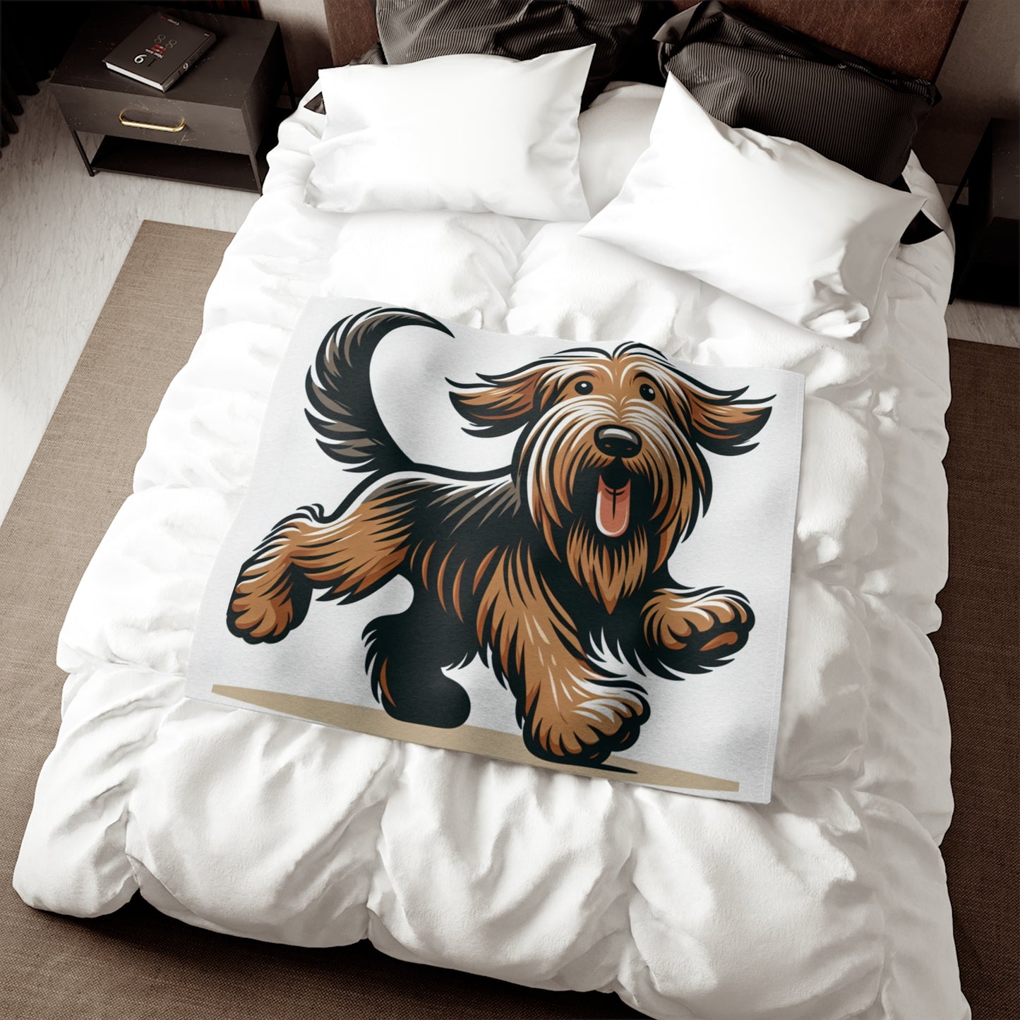 Otterhound Sweatshirt Blanket