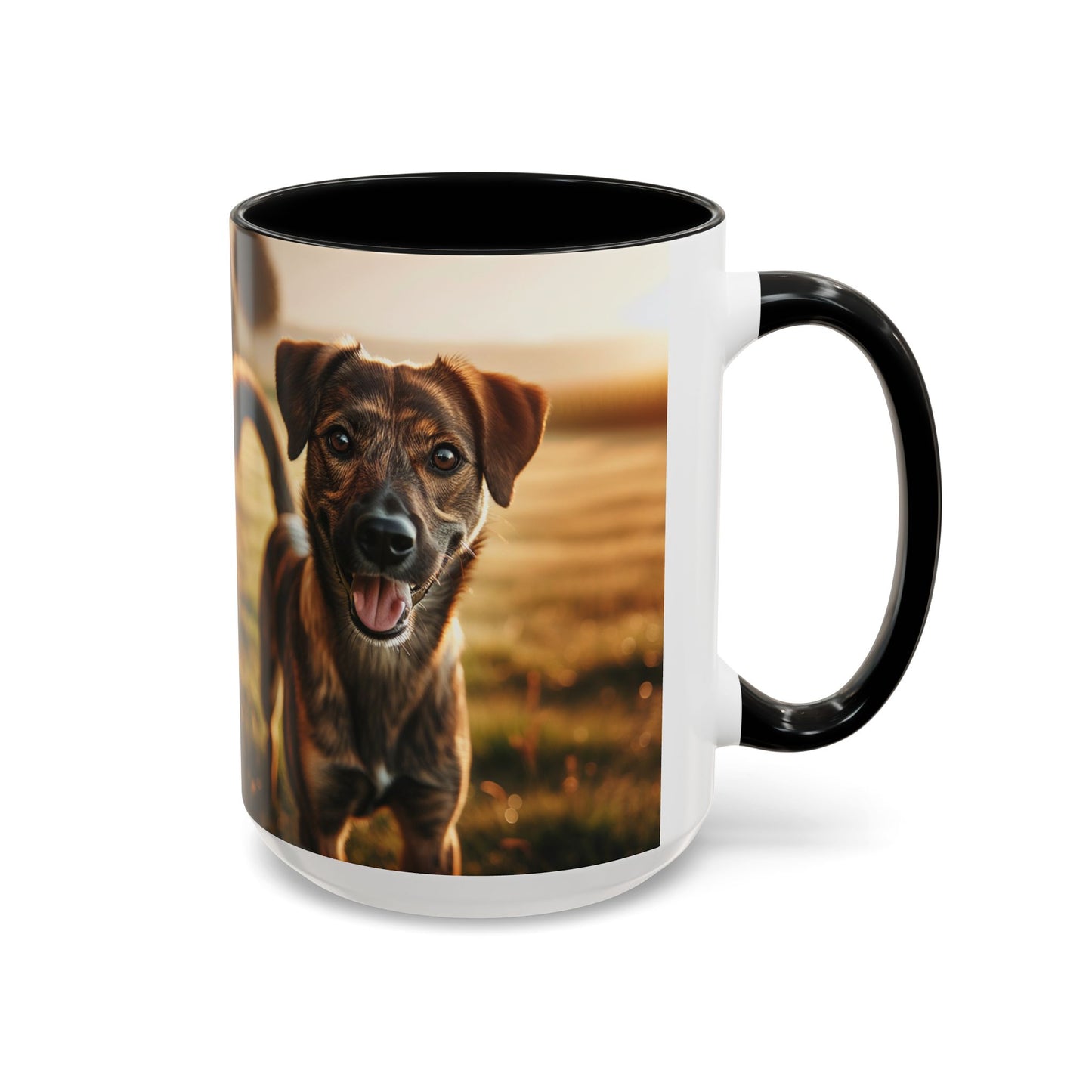 Mug à café Mountain Cur Accent - Cadeau idéal pour les amoureux des chiens