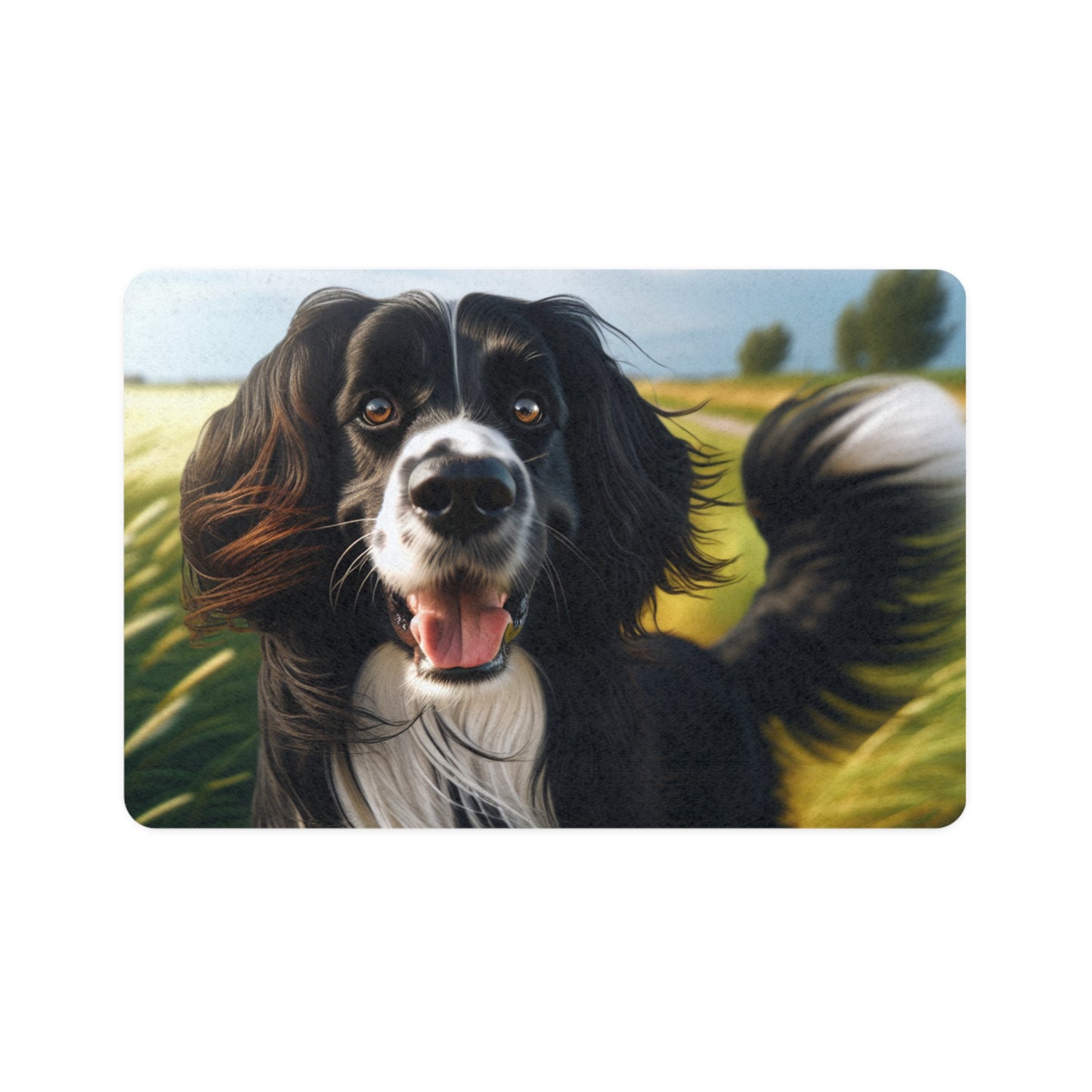 Pet Food Mat (12x18) - Large Munsterlander