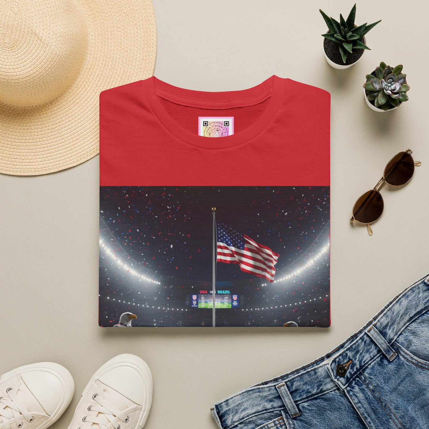 American Flag Championship T‑Shirt
