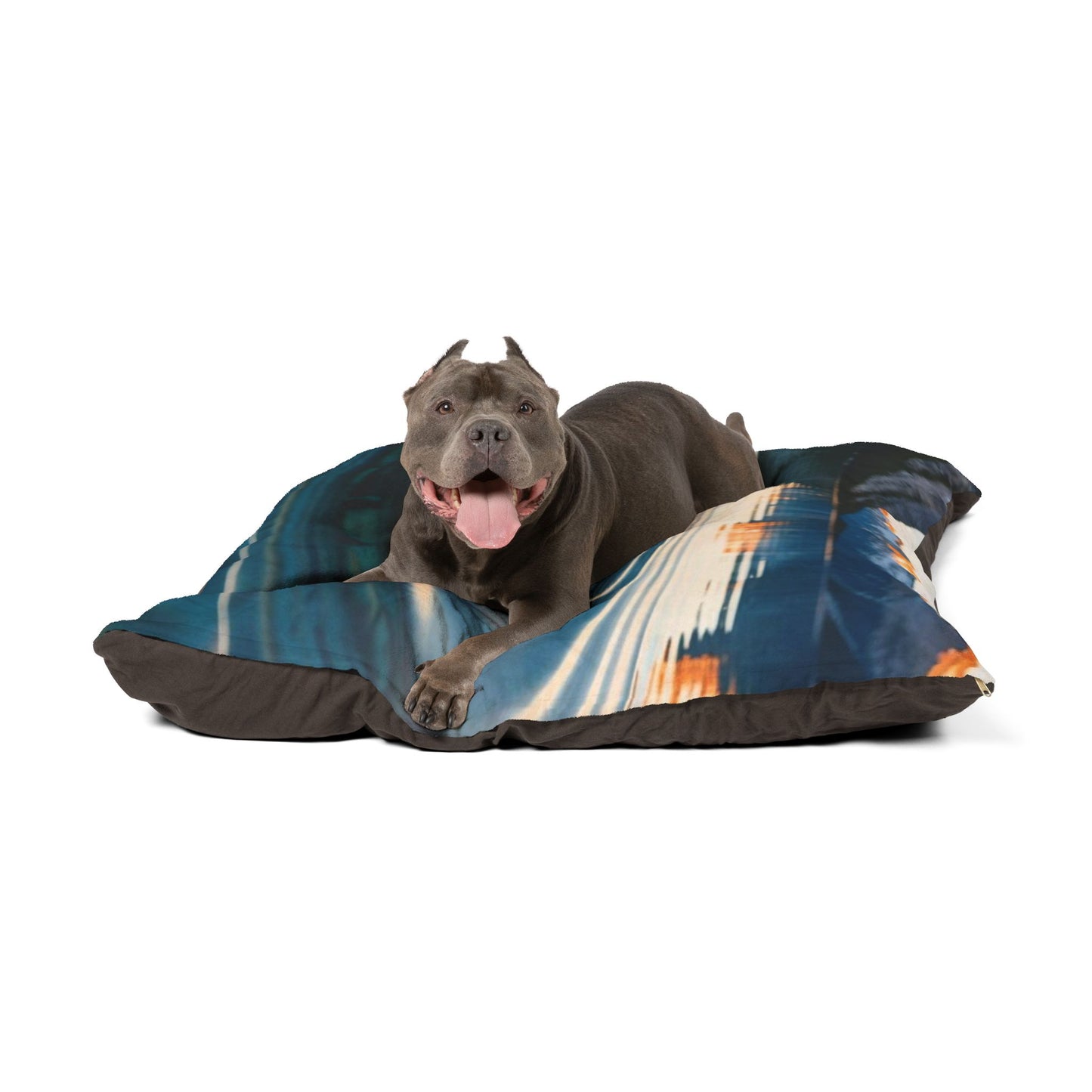 Ripple in a Mountain Lake Pet Bed