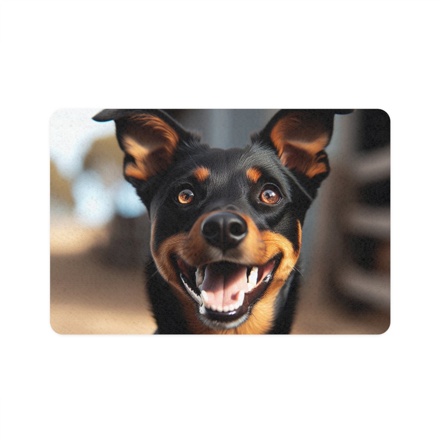 Pet Food Mat (12x18) - Working Kelpie