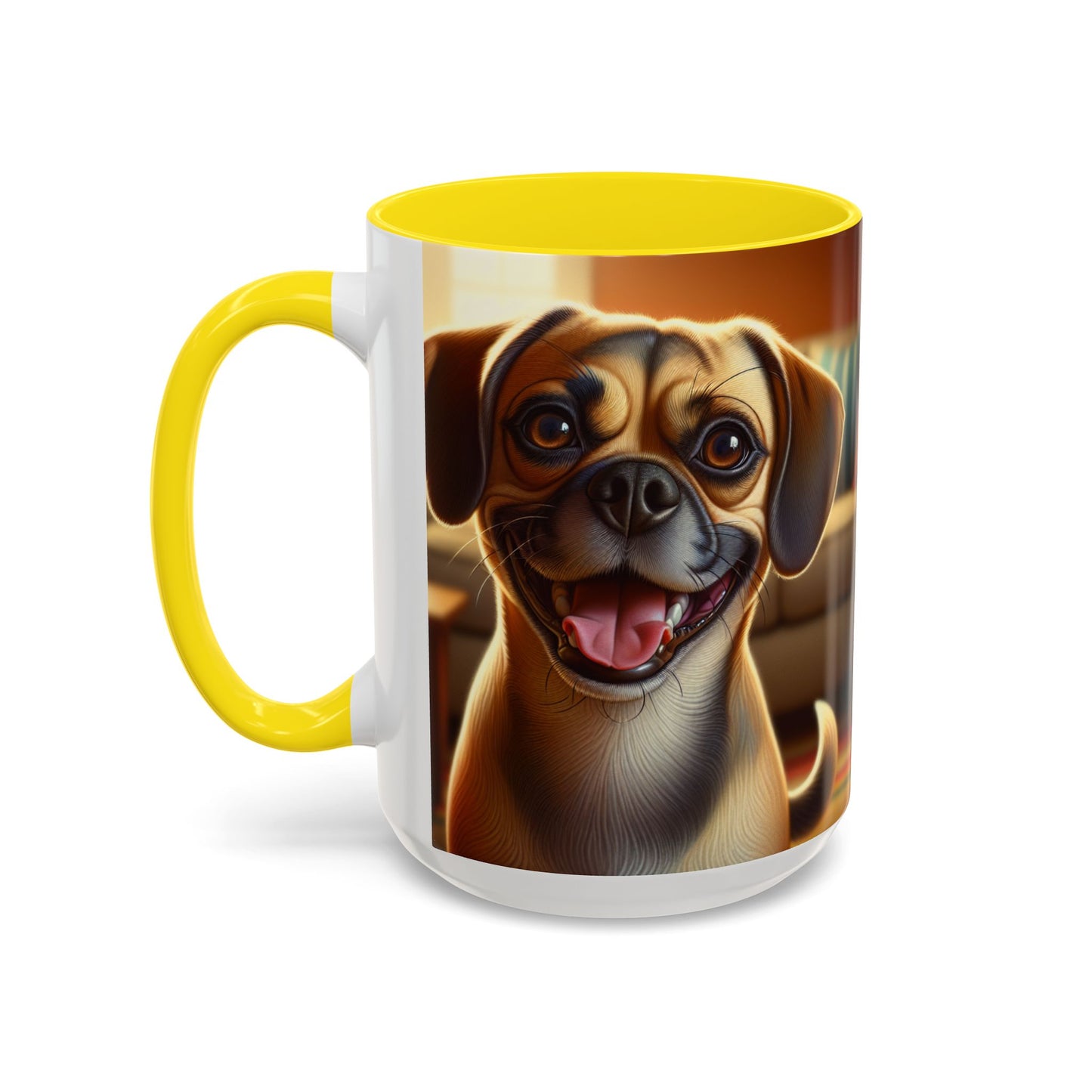 Taza de café con detalles de Puggle: el regalo perfecto para los amantes de los perros