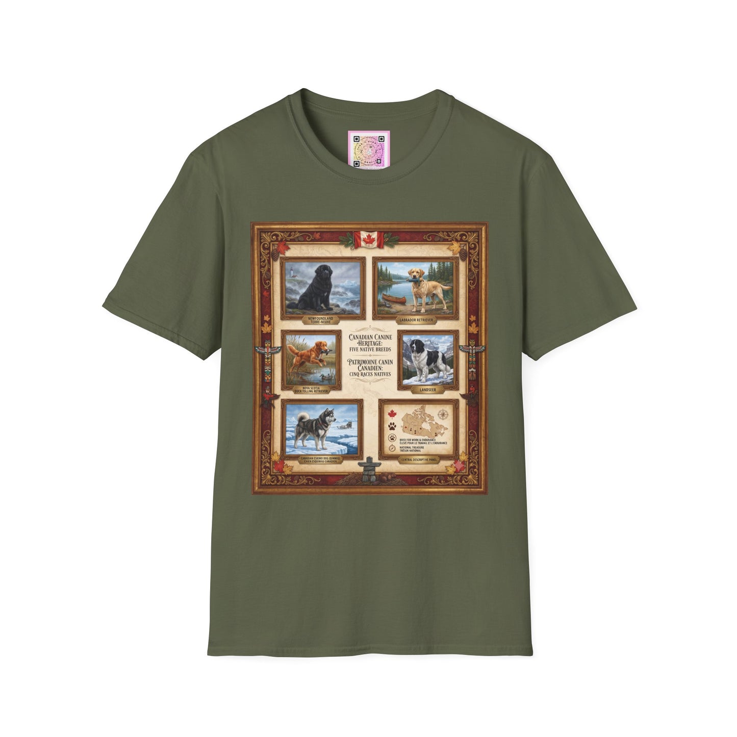 Canadian Canine Heritage Tee Shirt