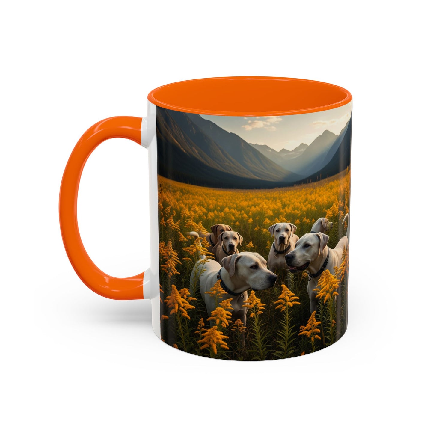 Taza de café con detalles de Mountain Cur: el regalo perfecto para los amantes de los perros