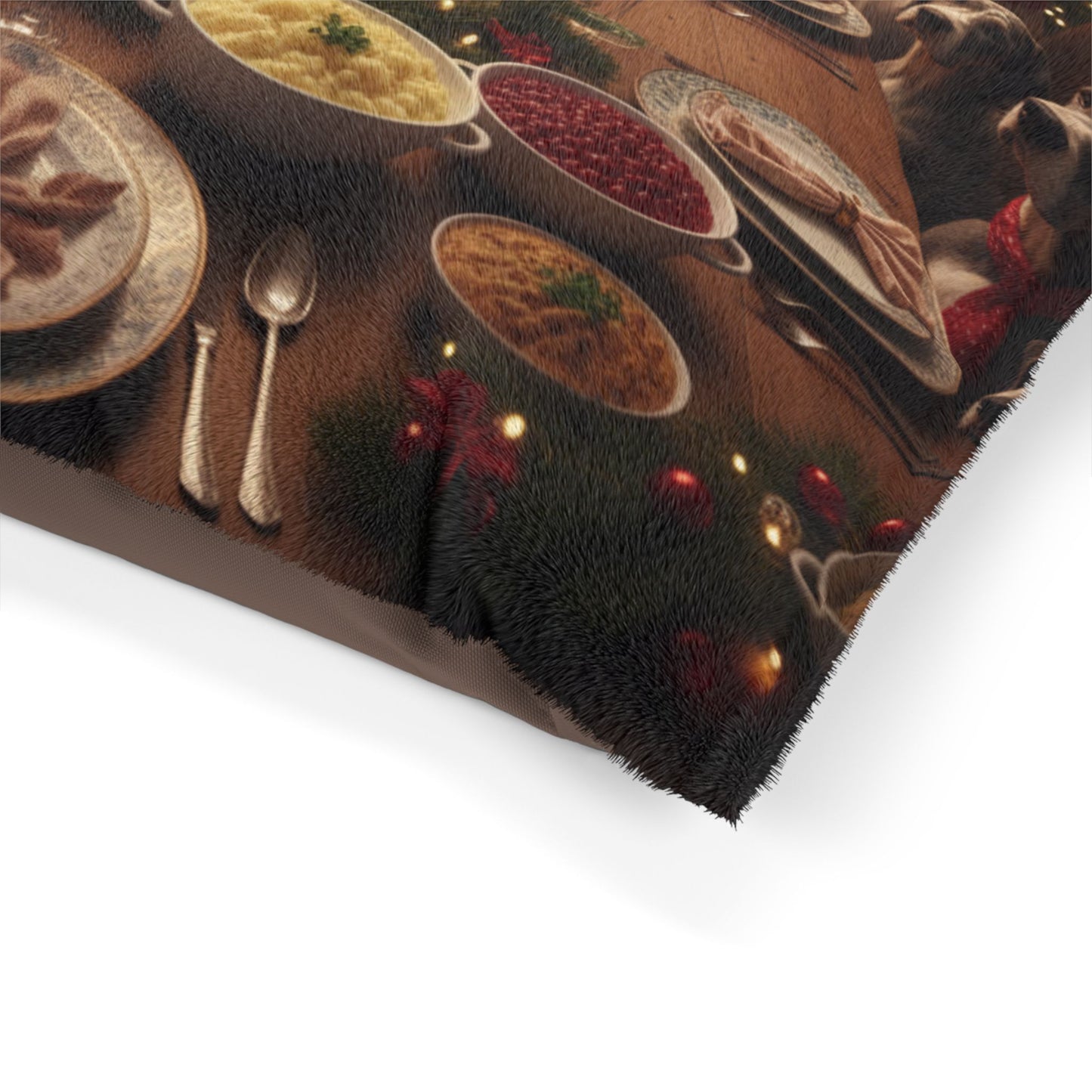 Great Dane Festive Holiday Dinner Pet Bed