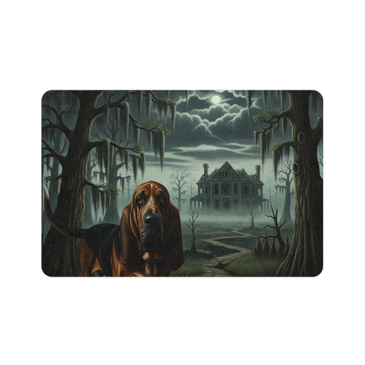 Pet Food Mat (12x18) - Bloodhound