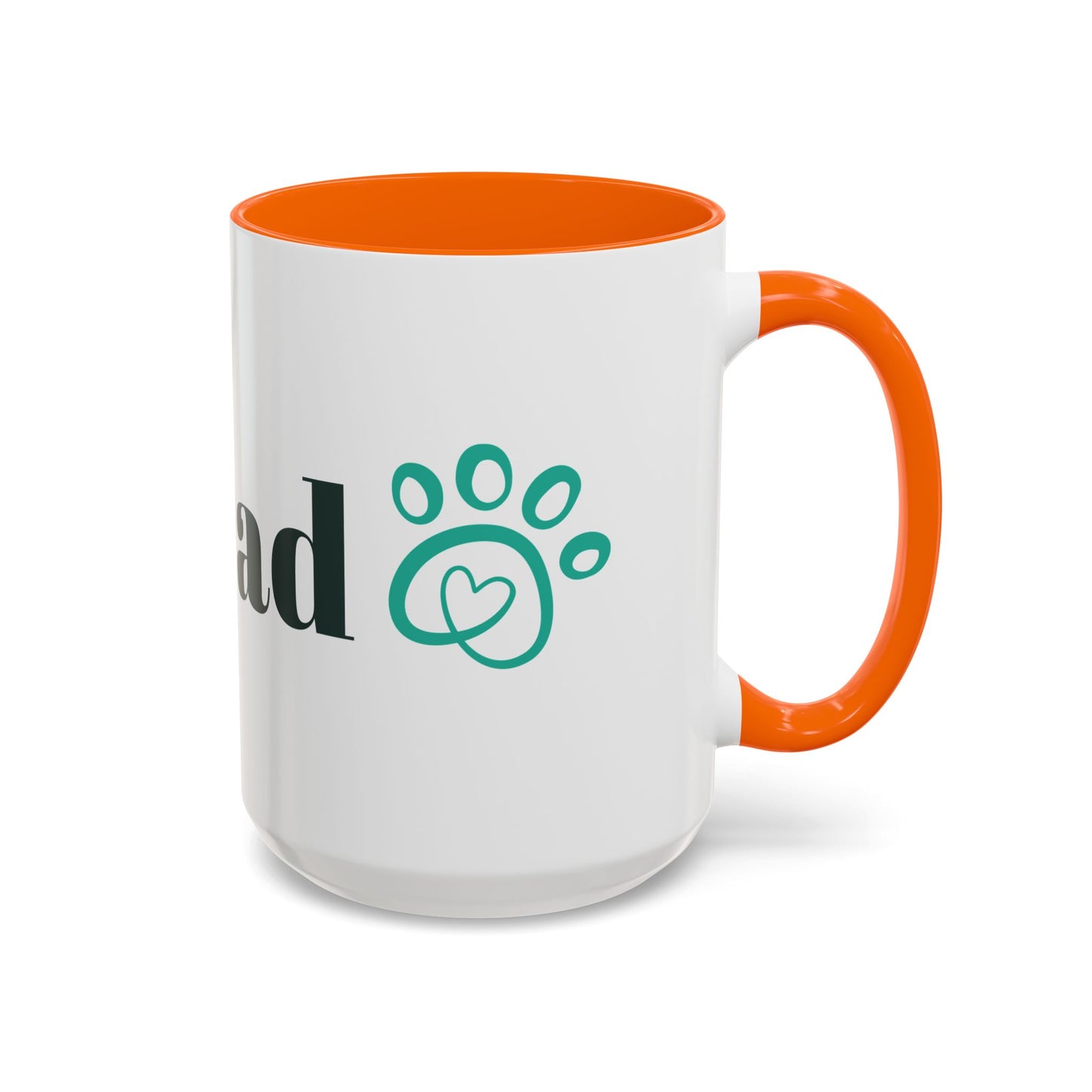 Dog Dad Accent Coffee Mug - Perfect Gift for Dog Lovers
