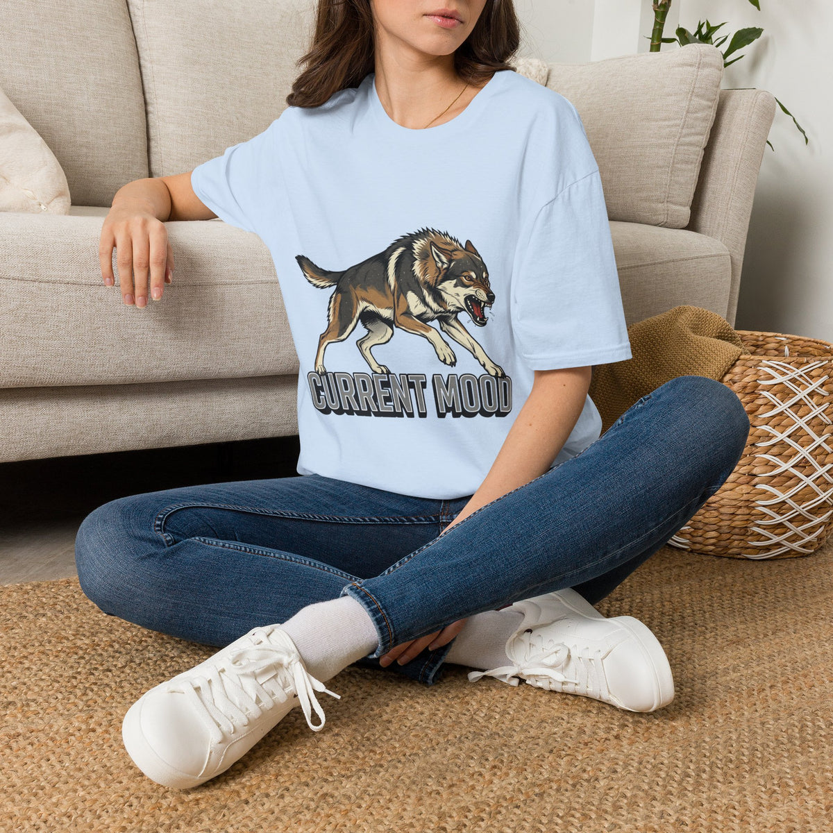 Czechoslovakian Wolfdog Current Mood Tee Shirt