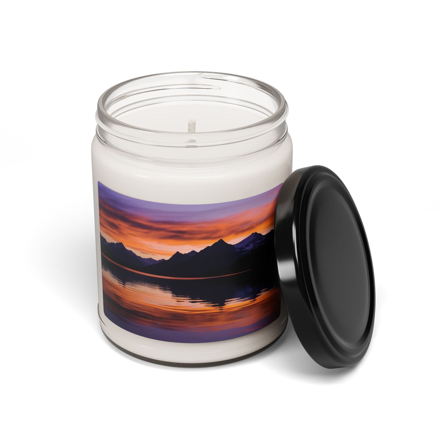 Mountain Lake Sunset- Scented Soy Candle, 9oz