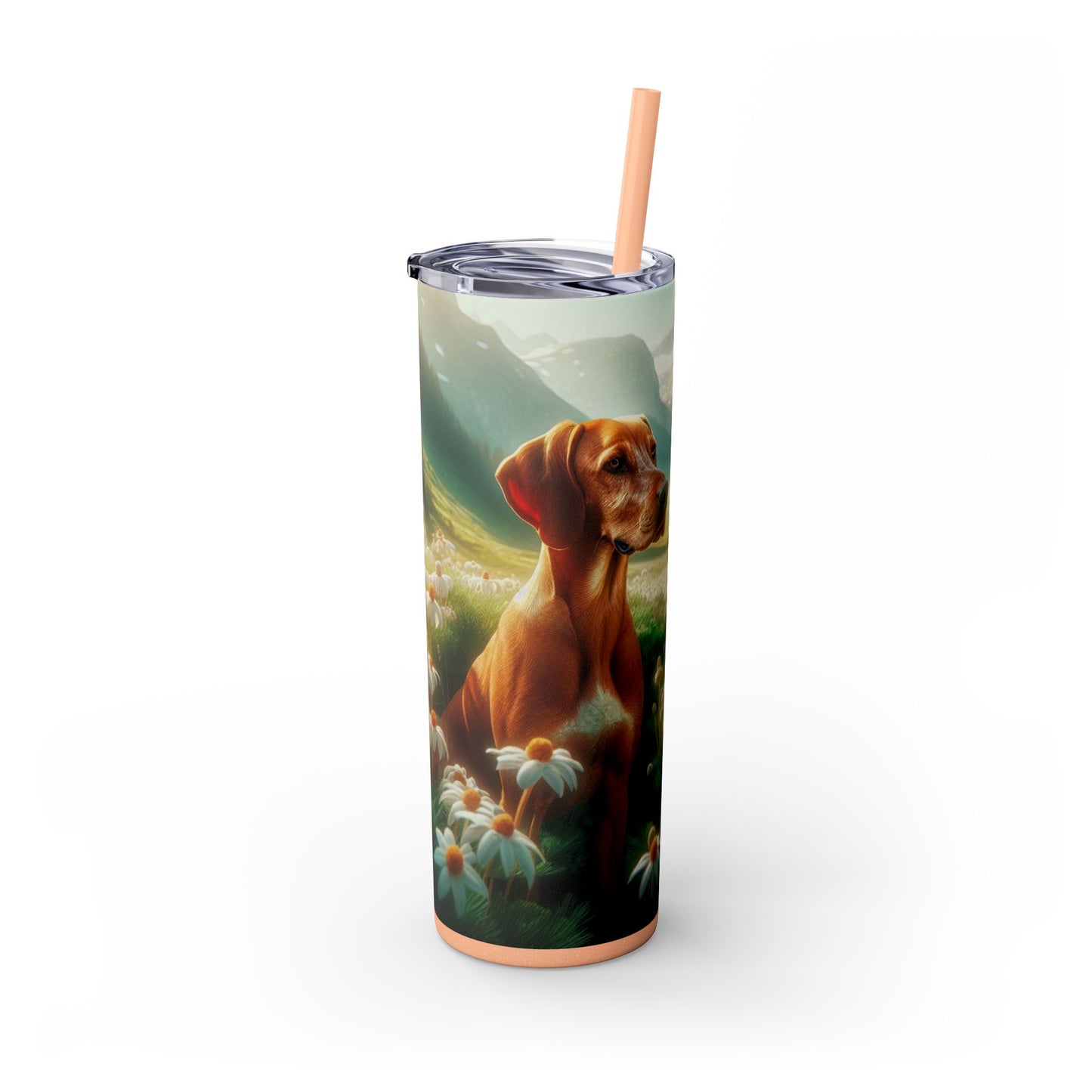 Bavarian Mountain Scent Hound Tumbler with Straw, 20oz