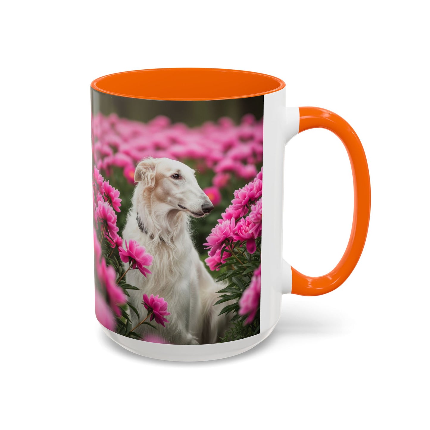 Borzoi Accent Coffee Mug - Perfect Gift for Dog Lovers