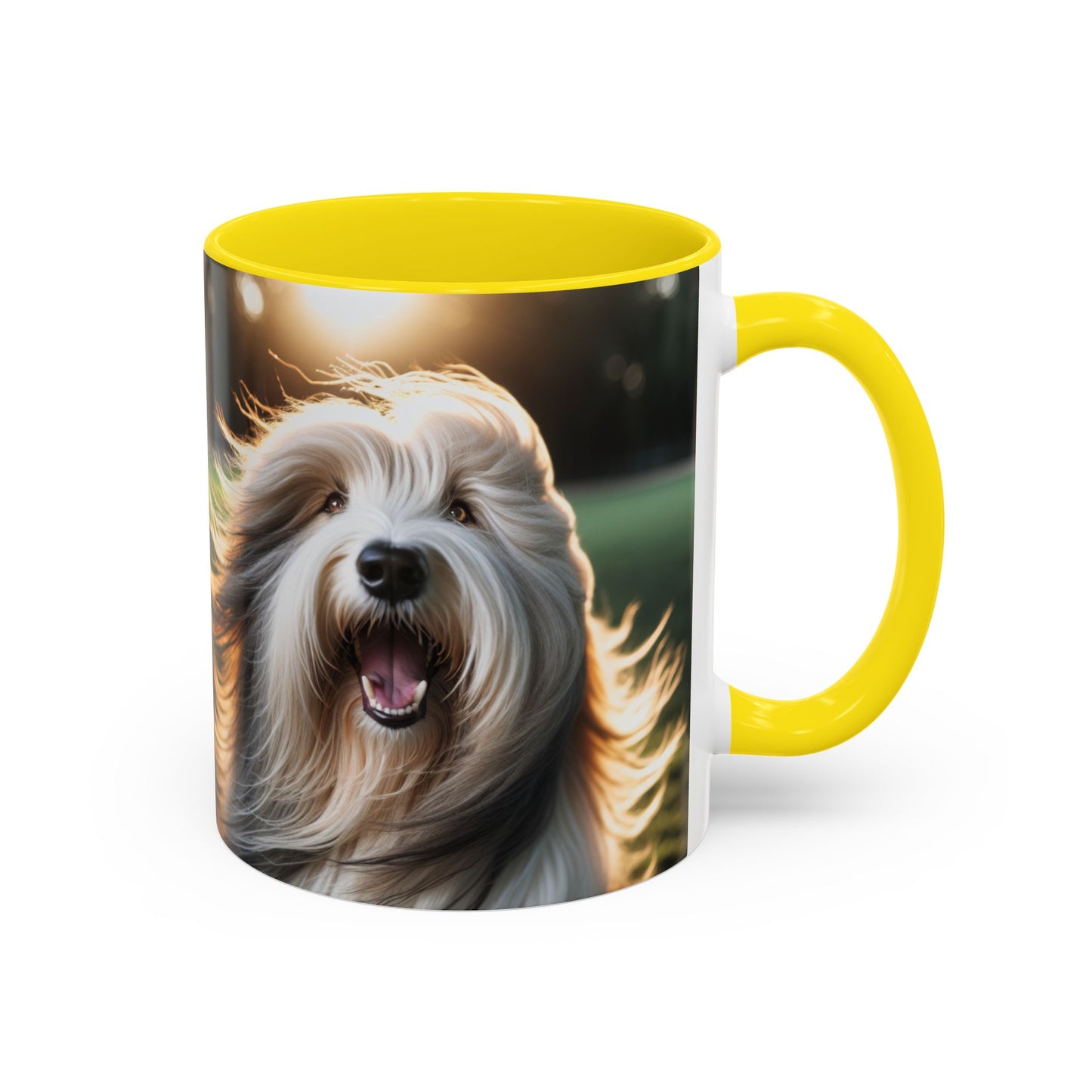 Bearded Collie Accent Coffee Mug - Perfect Gift for Dog Lovers