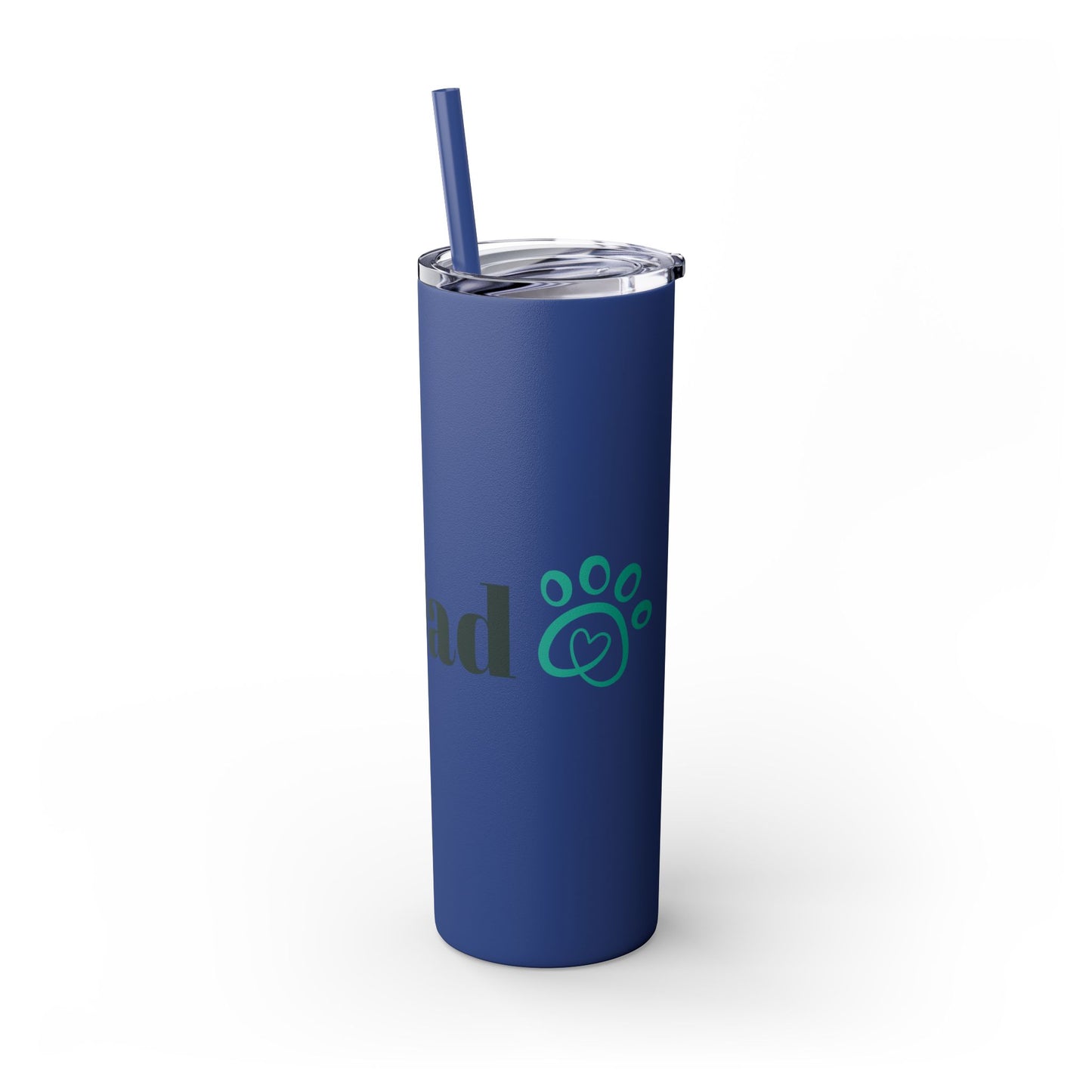 Skinny Tumbler with Straw – 20 oz Stainless Steel Cup