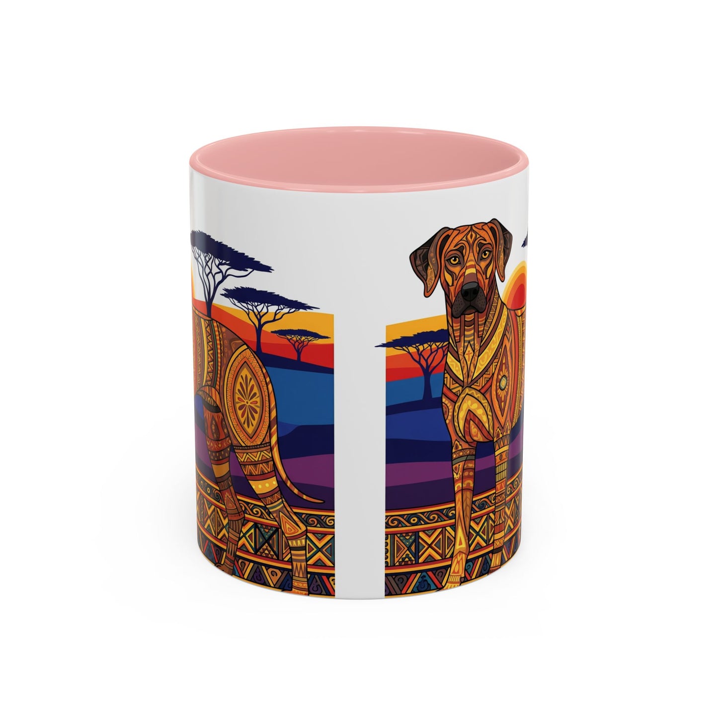 Taza de café con diseño de Rhodesian Ridgeback: el regalo perfecto para los amantes de los perros.