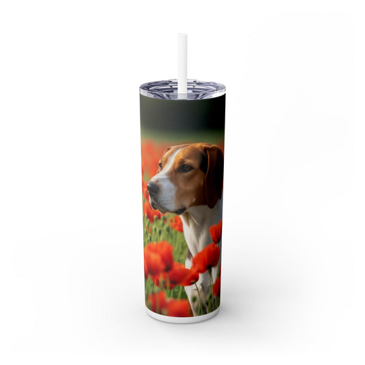 Foxhound Tumbler with Straw, 20oz