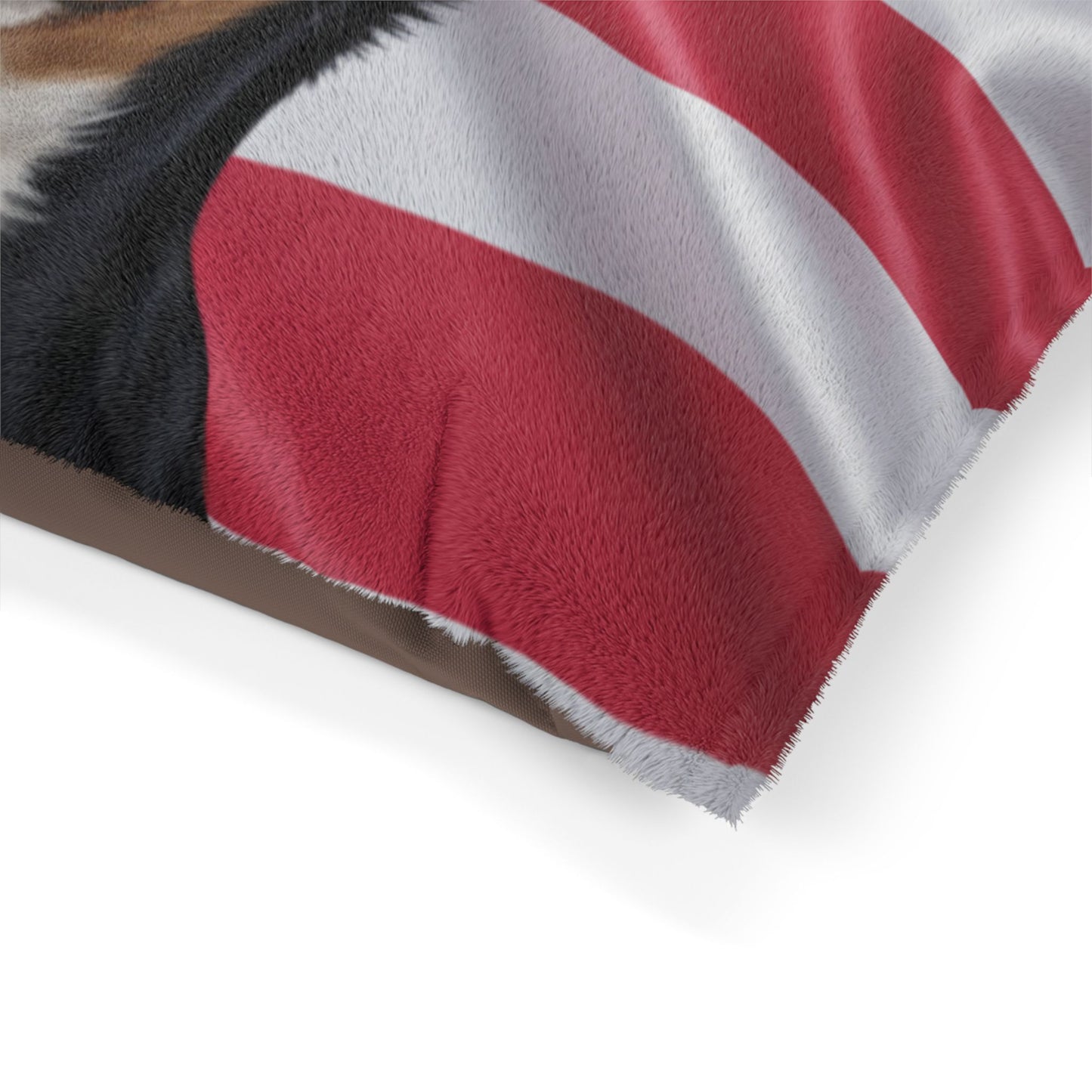Teddy Roosevelt Terrier Patriotic Pet Bed
