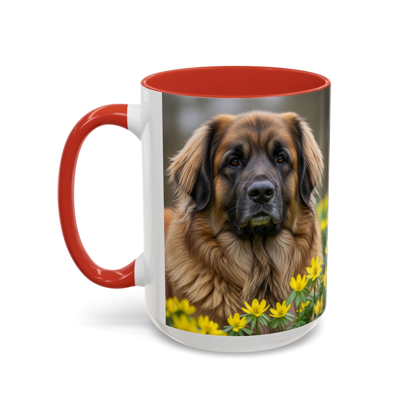 Taza con detalles de Leonberger: el regalo perfecto para los amantes de los perros