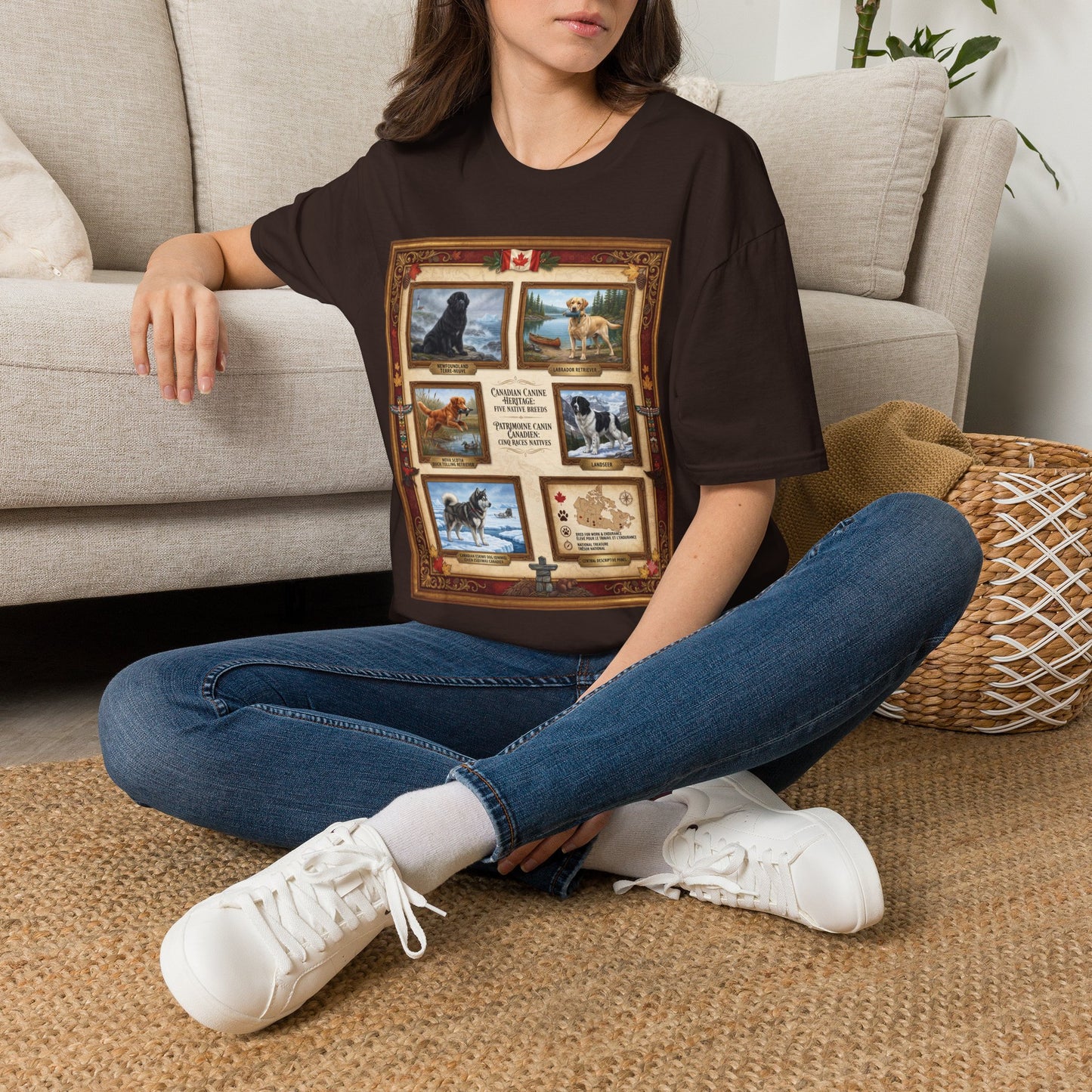Canadian Canine Heritage Tee Shirt