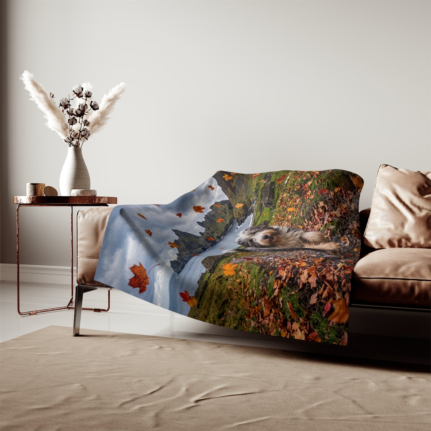 Bearded Collie Blanket