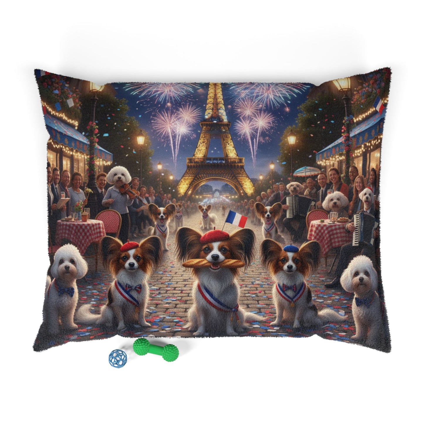 Poodle and Papillon Pet Bed