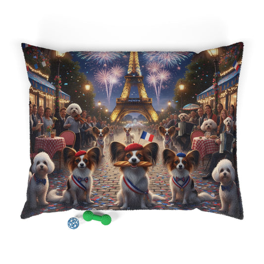 Poodle and Papillon Pet Bed