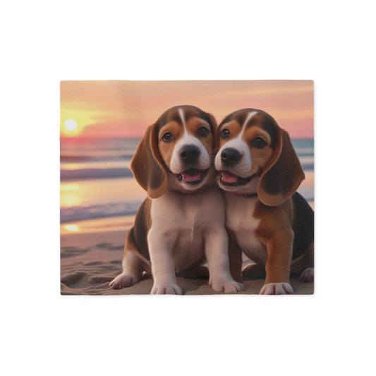 Beagle Love Sweatshirt Blanket