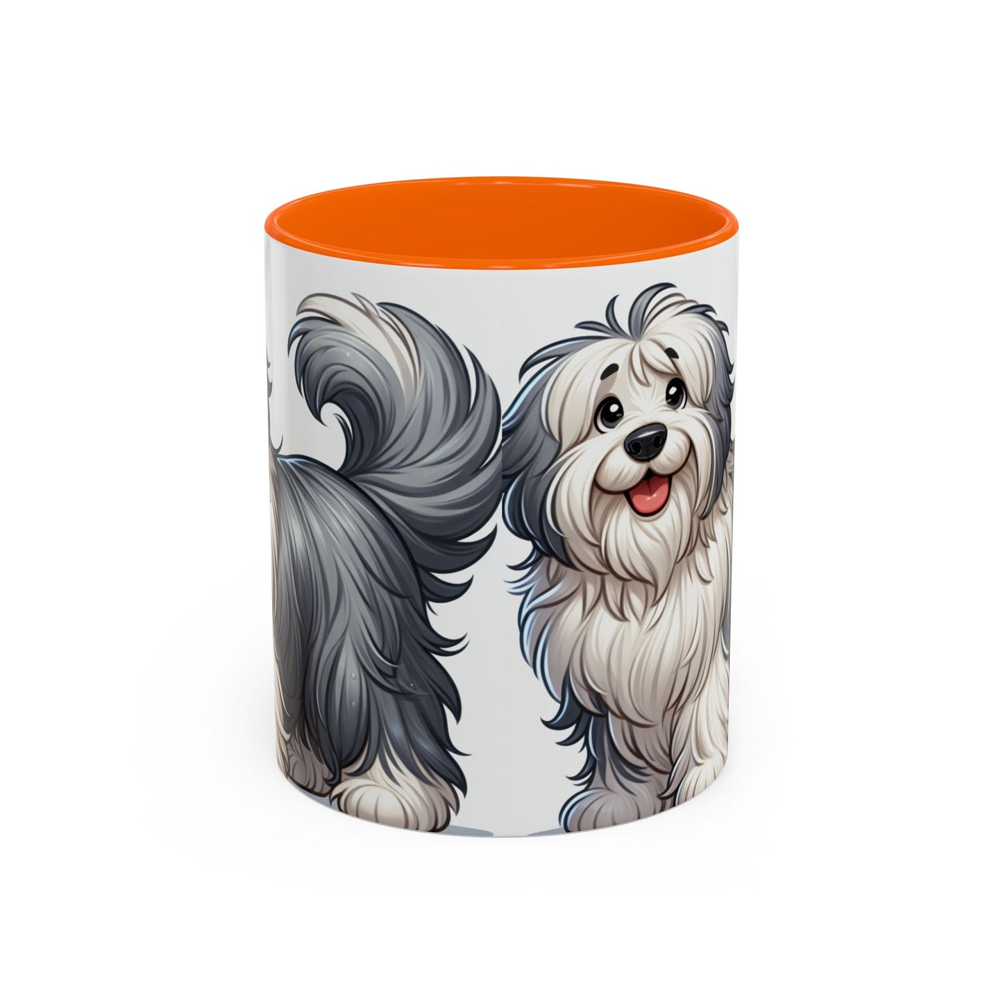 Mug à café à motif de bobtail - Cadeau idéal pour les amoureux des chiens