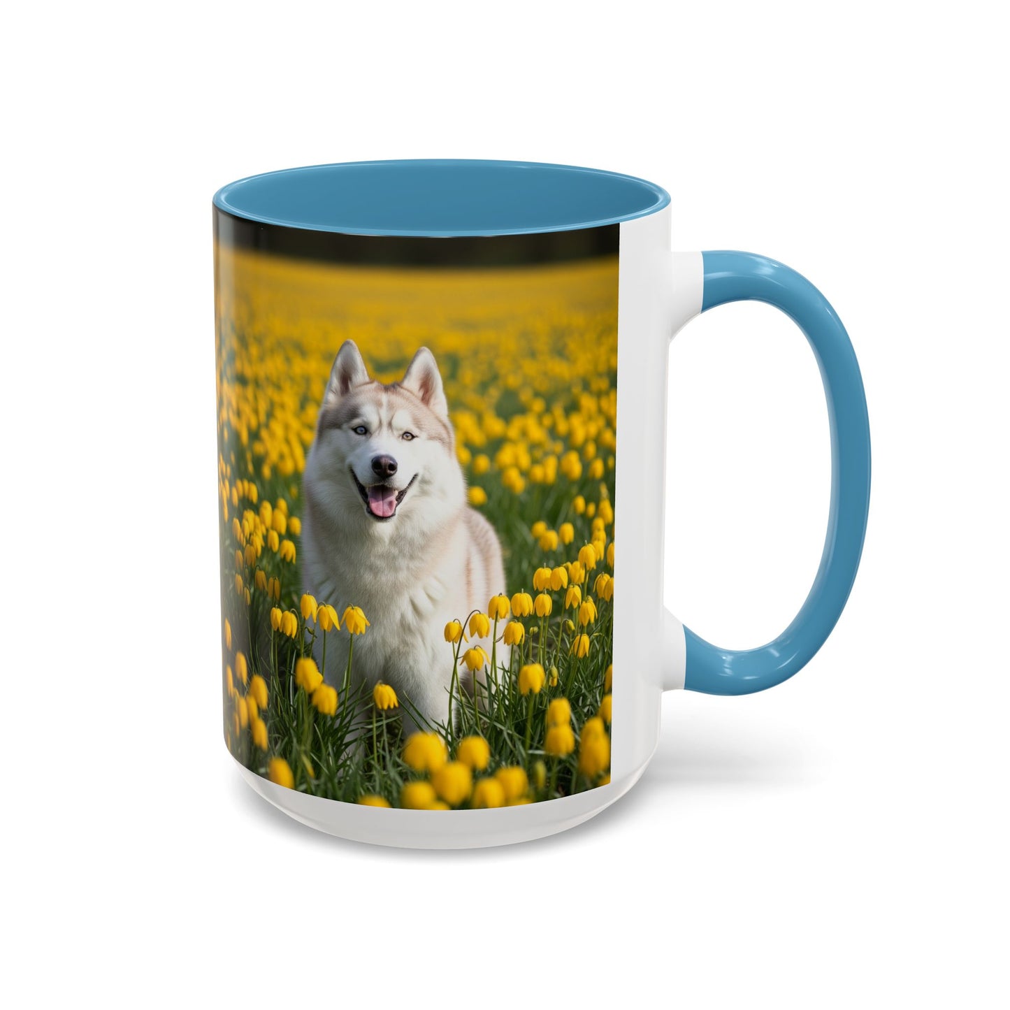 Mug à café avec motif Husky de Sibérie - Le cadeau idéal pour les amoureux des chiens