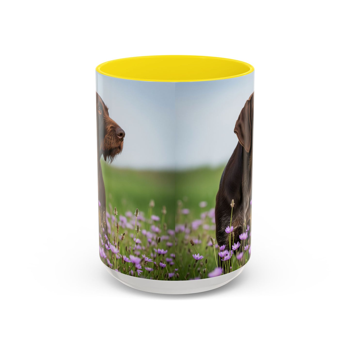 German Wirehaired Pointer Accent Coffee Mug - Perfect Gift for Dog Lovers