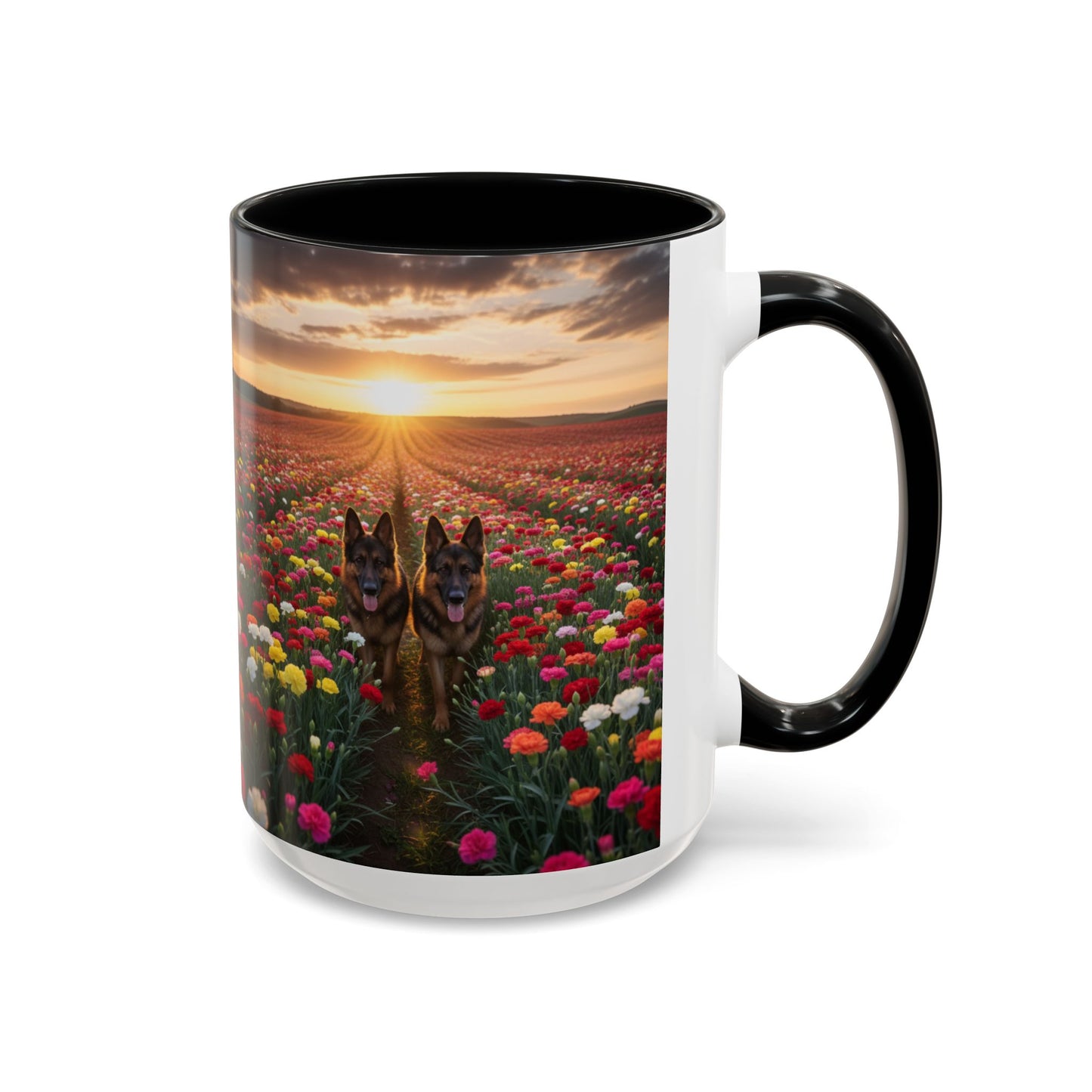 Taza de café con detalles de pastor alemán: el regalo perfecto para los amantes de los perros