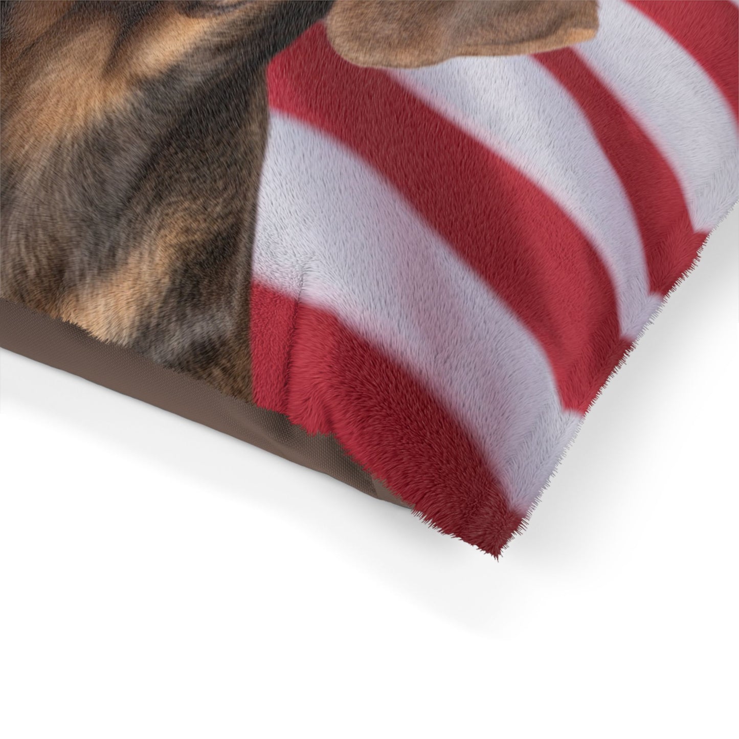 American Leopard Hound Patriotic Pet Bed