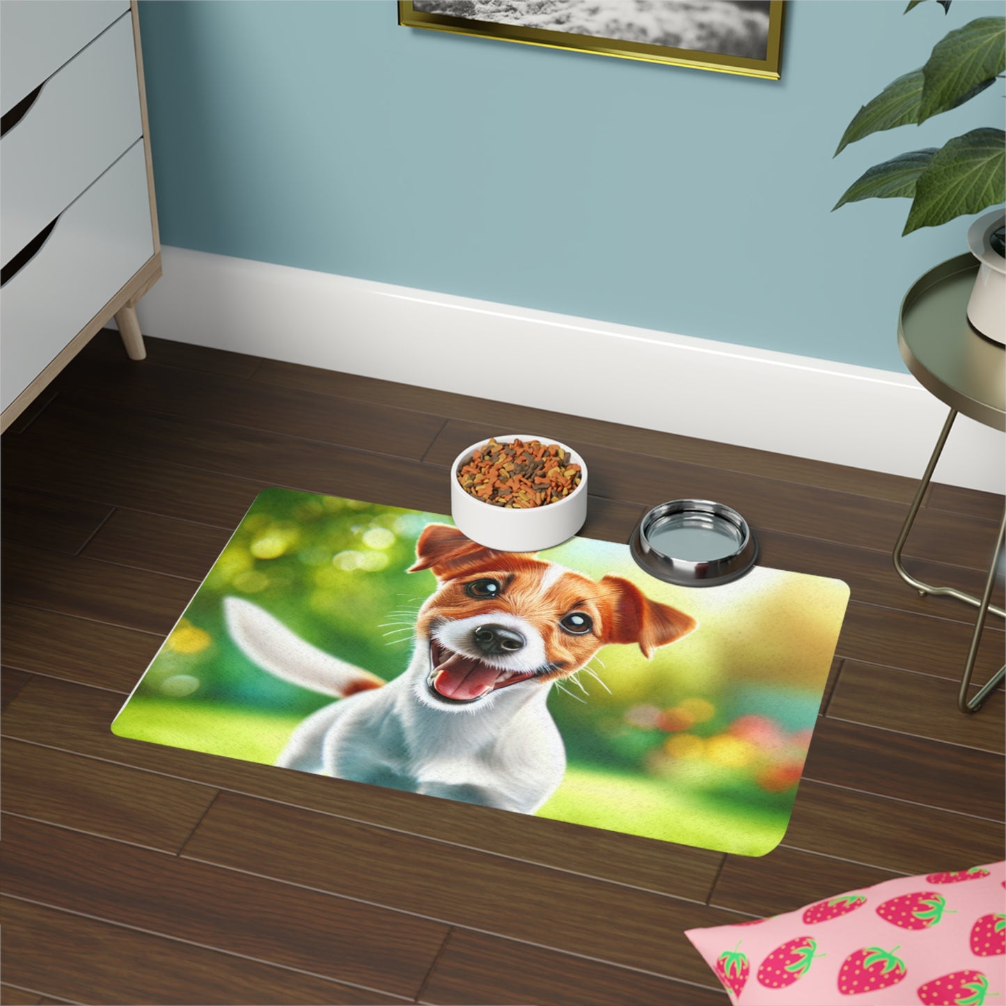 Pet Food Mat (12x18) - Jack Russell Terrier