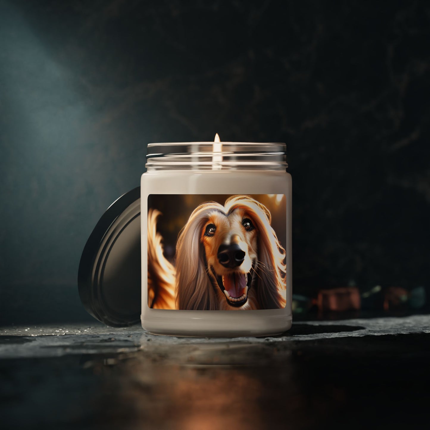 Afghan Hound- Scented Soy Candle, 9oz