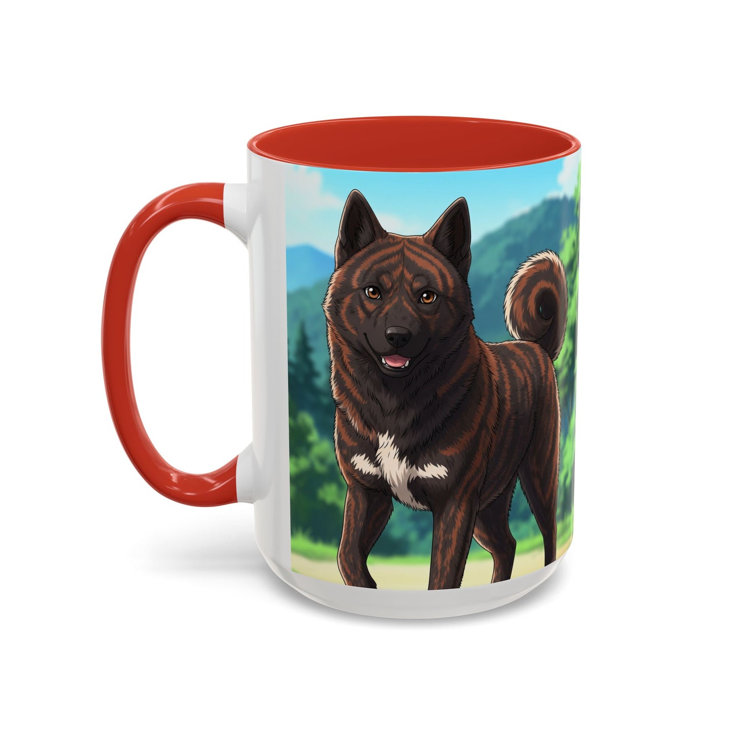 Mug à café Kai Ken Accent - Le cadeau idéal pour les amoureux des chiens