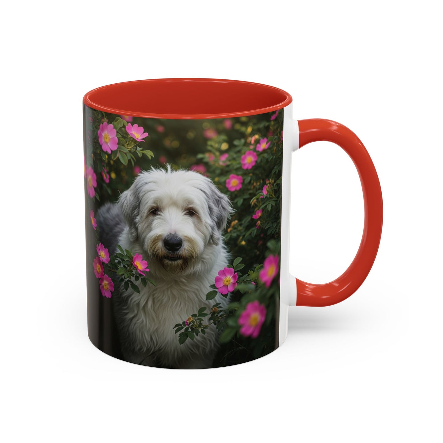 Mug à café à motif de bobtail - Cadeau idéal pour les amoureux des chiens