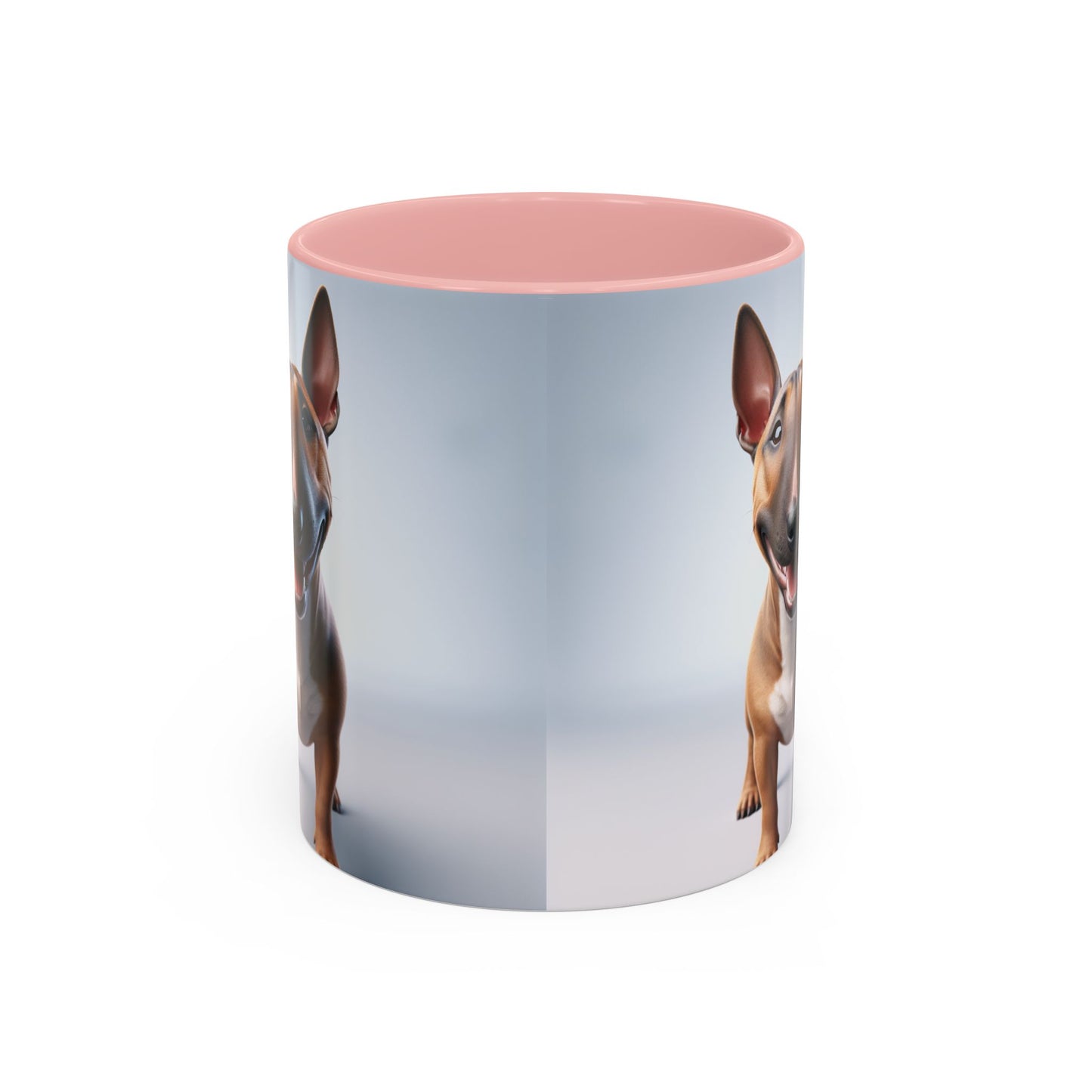 Miniature Bull Terrier Accent Coffee Mug - Perfect Gift for Dog Lovers