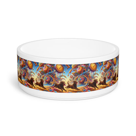 Chocolate Labrador Pet Bowl