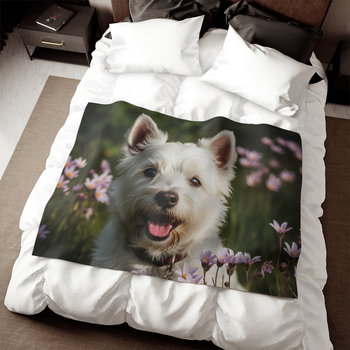 Westiepoo Sweatshirt Blanket
