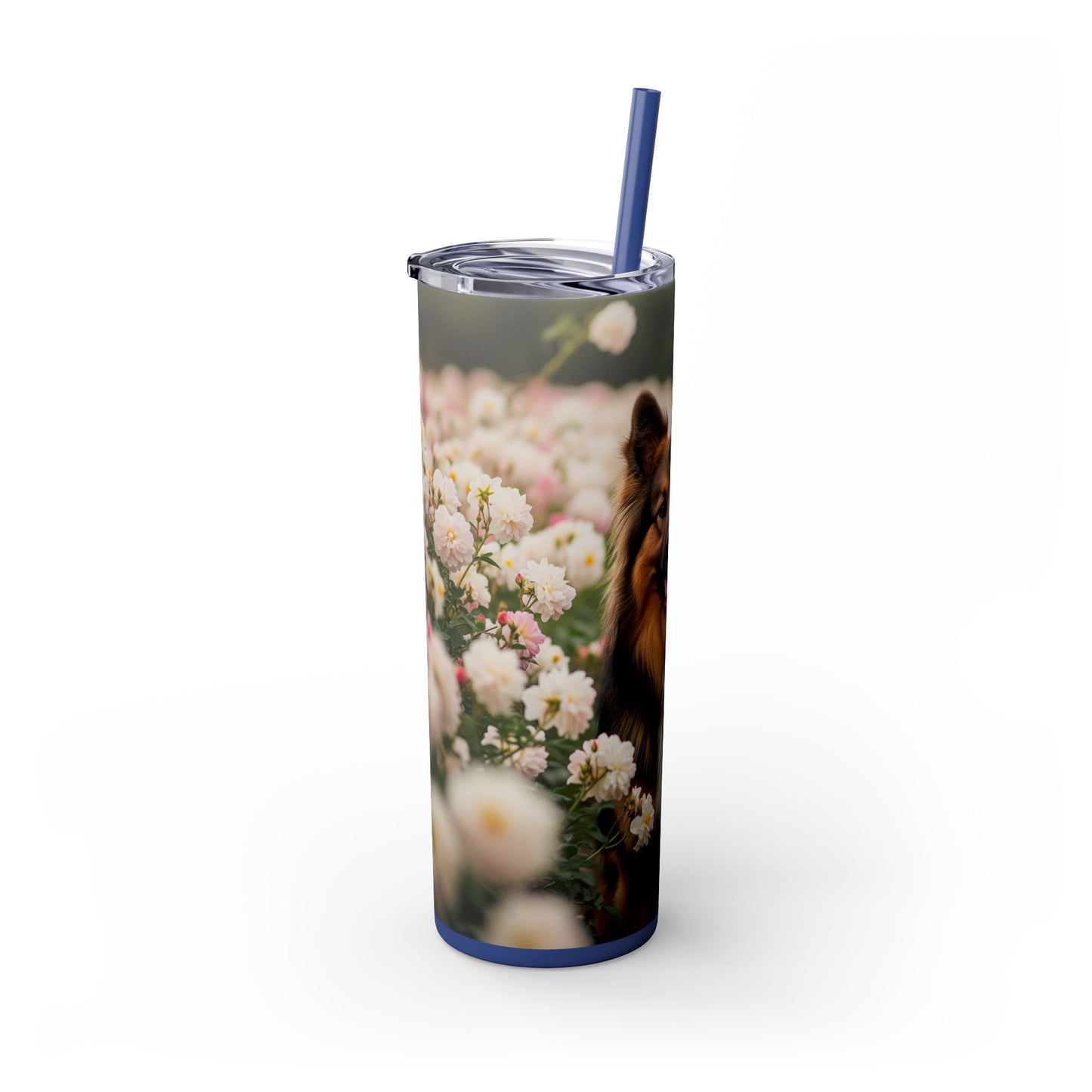 Bohemian Shepherd Tumbler with Straw, 20oz