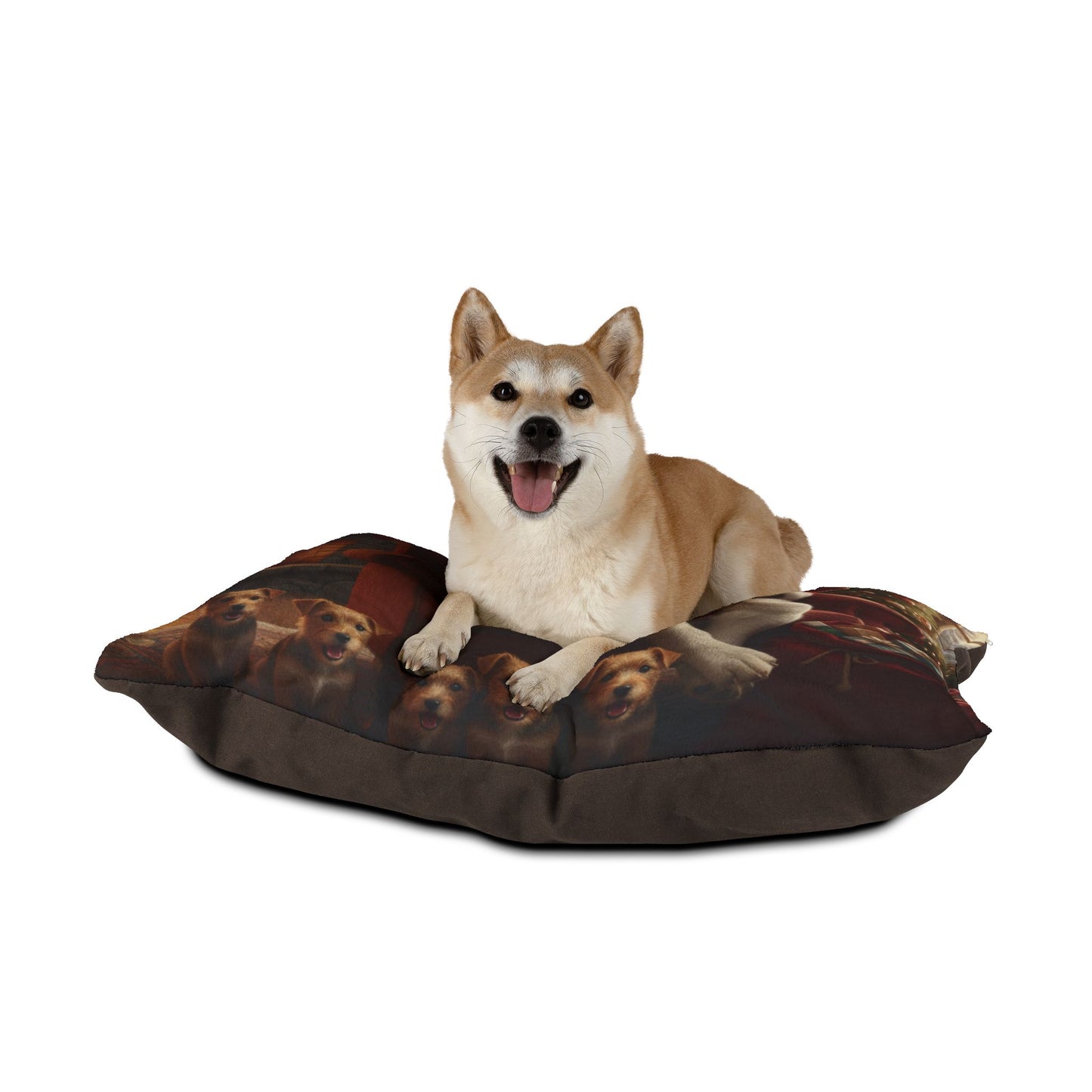 Milk and Cookies with Santa Pet Bed