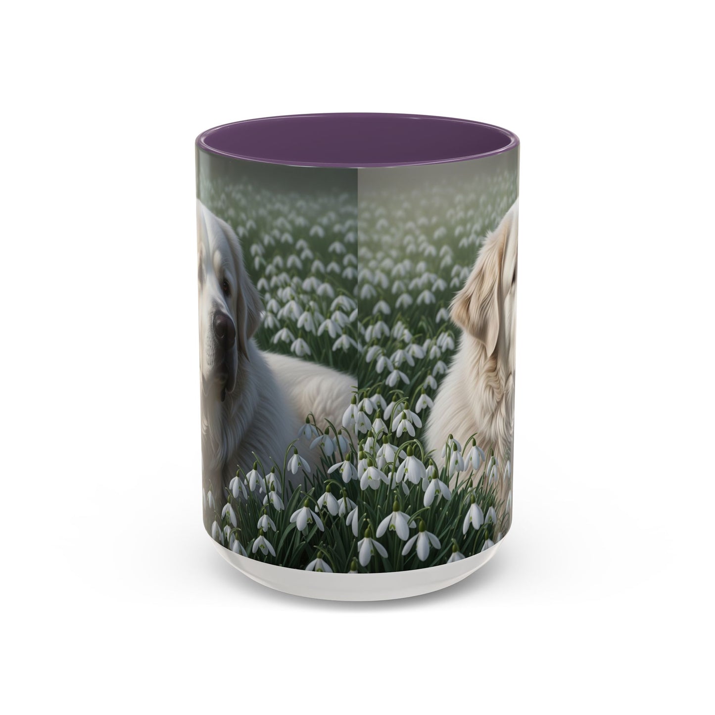 Mug à café avec motif de mastiff des Pyrénées - Cadeau idéal pour les amoureux des chiens
