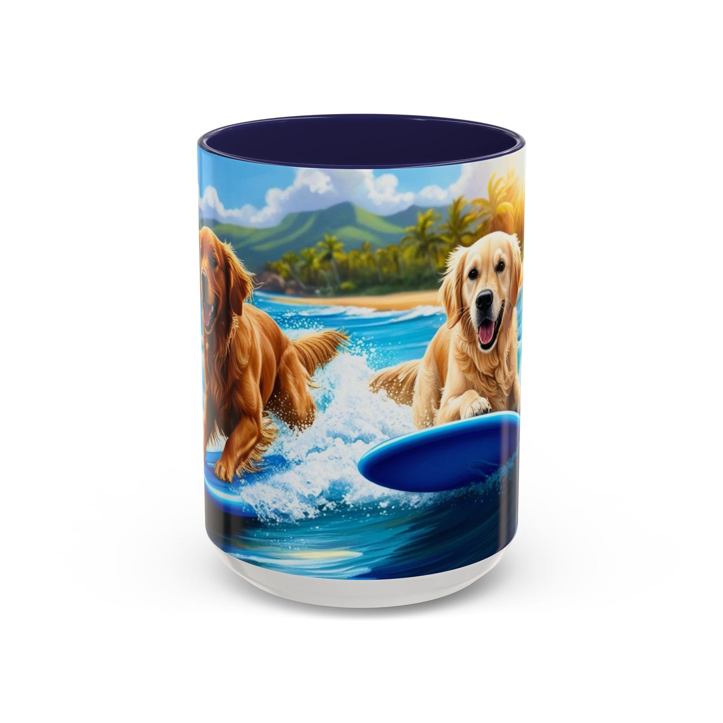 Taza de café con detalles de Surf Dogs: el regalo perfecto para los amantes de los perros