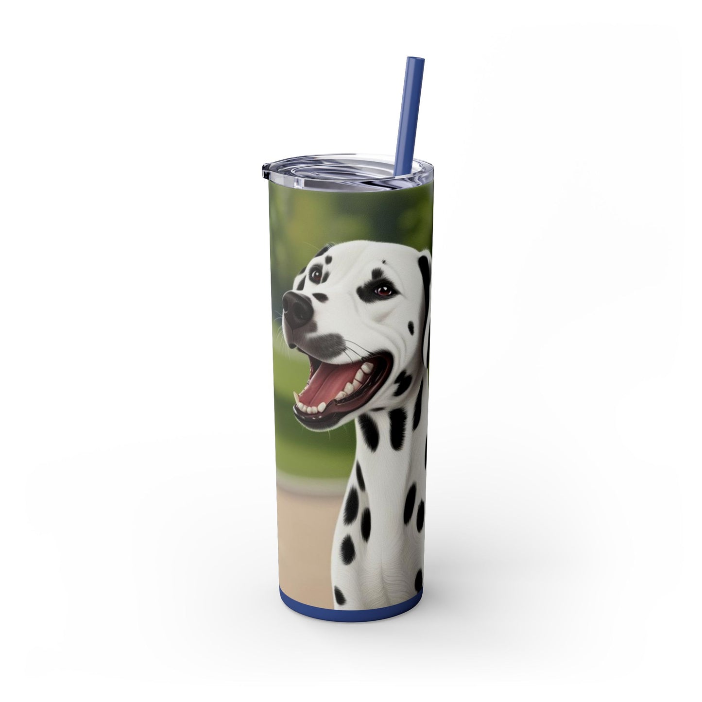 Skinny Tumbler with Straw – 20 oz Stainless Steel Cup