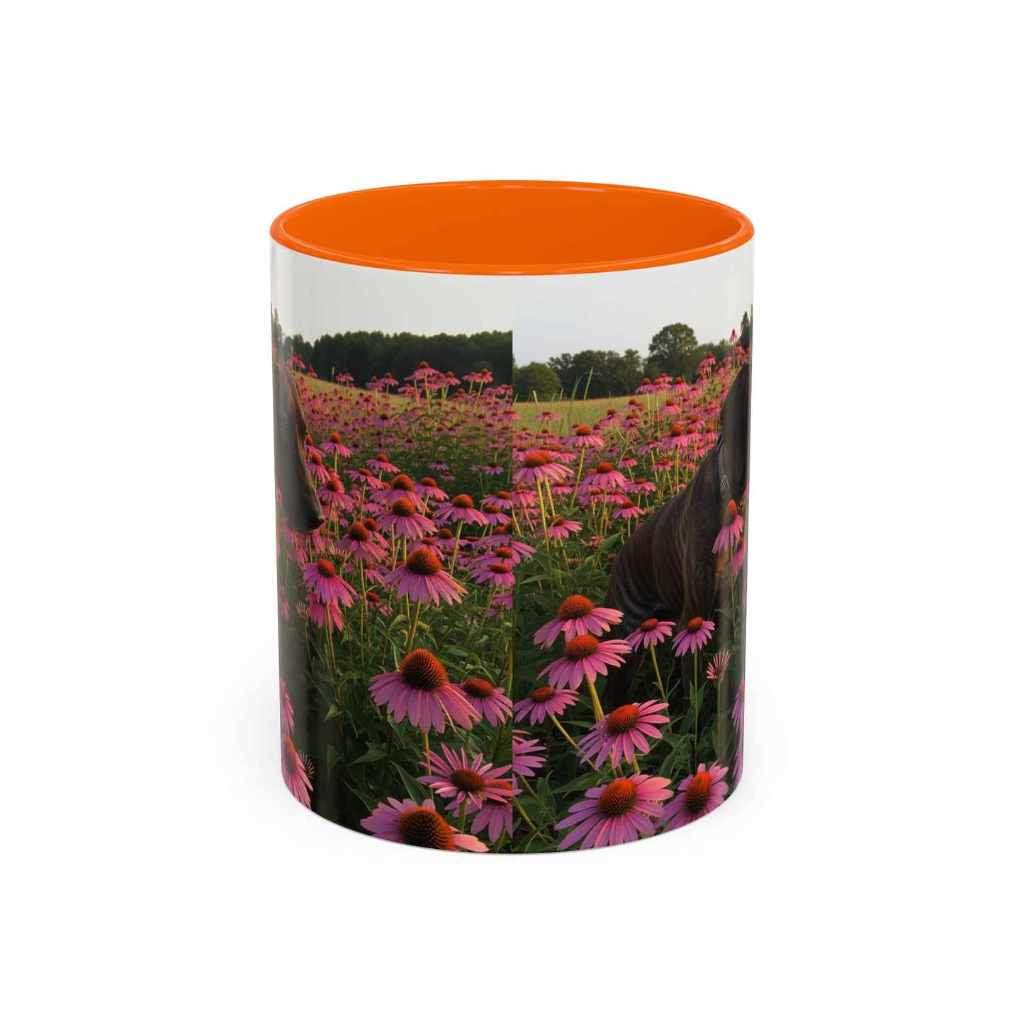 Treeing Tennessee Brindle Accent Coffee Mug - Perfect Gift for Dog Lovers