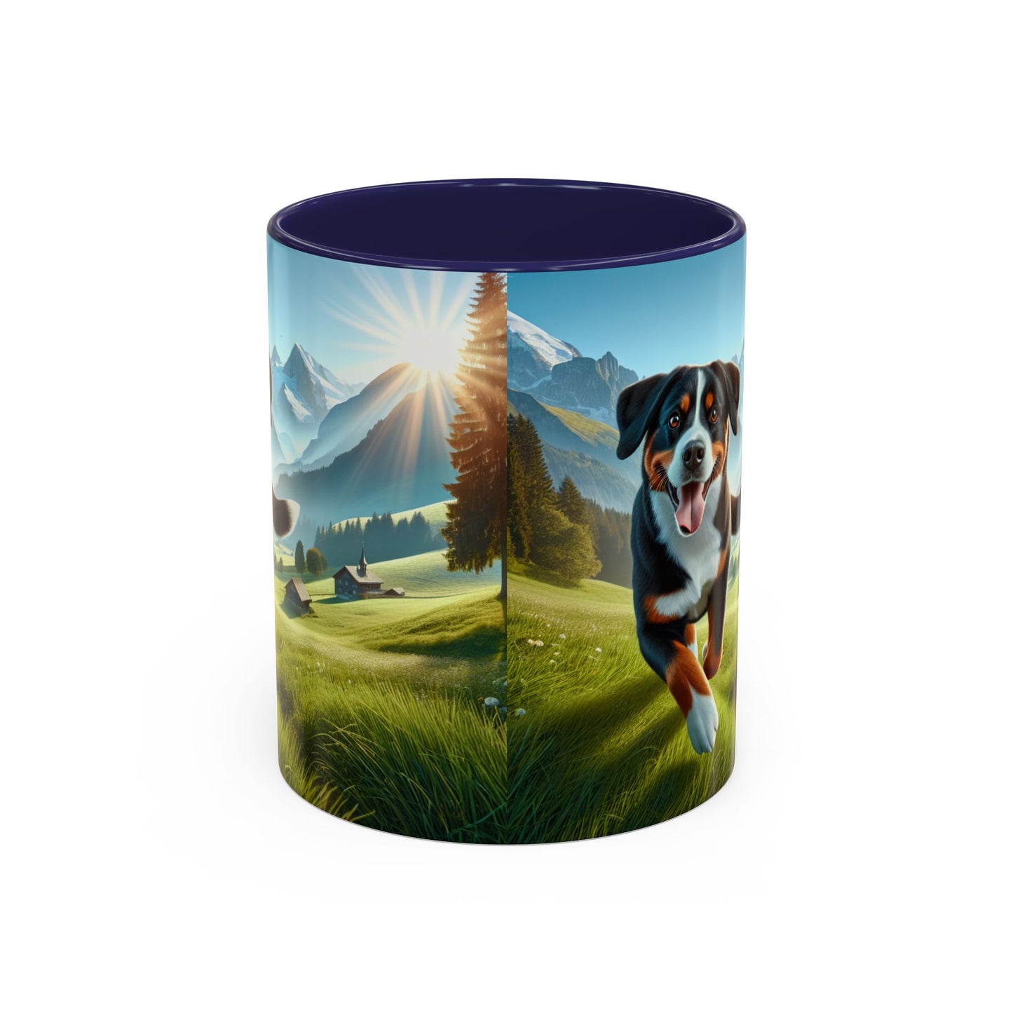 Entlebucher Mountain Dog Accent Coffee Mug - Perfect Gift for Dog Lovers