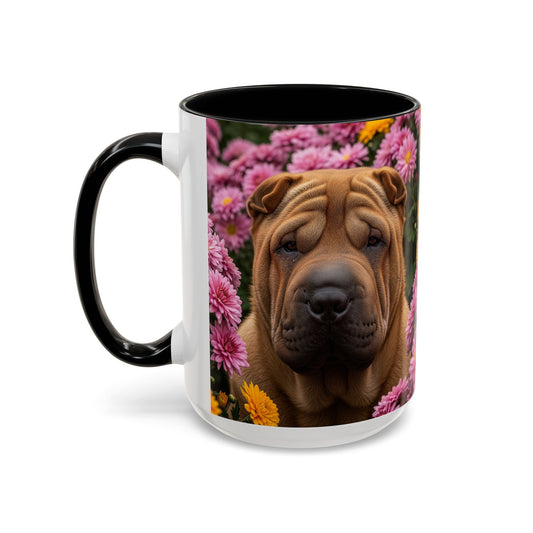 Shar-Pei Accent Coffee Mug - Perfect Gift for Dog Lovers